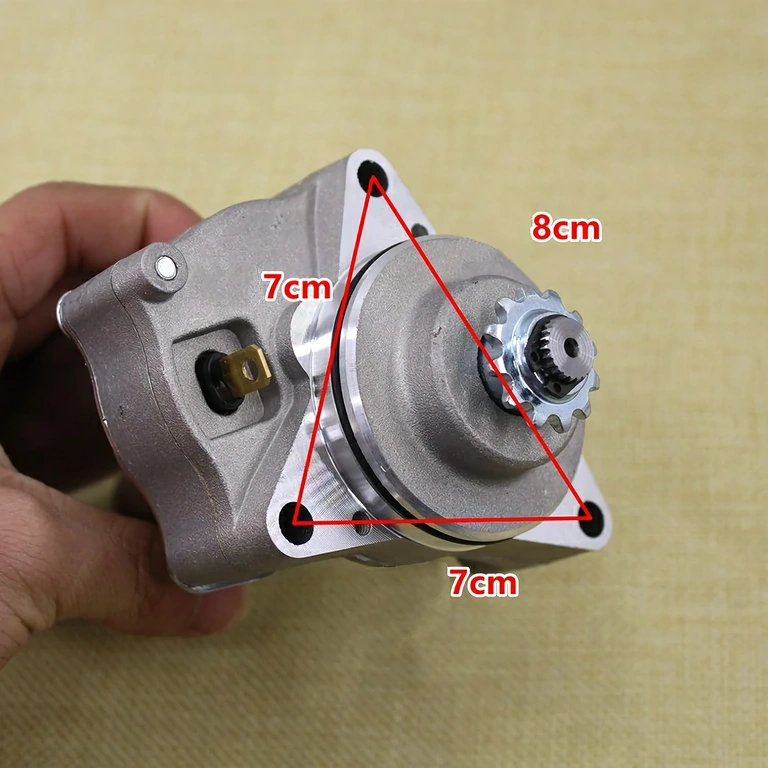 Starterio variklis 4 taktų varikliams, ATV ir pit bike