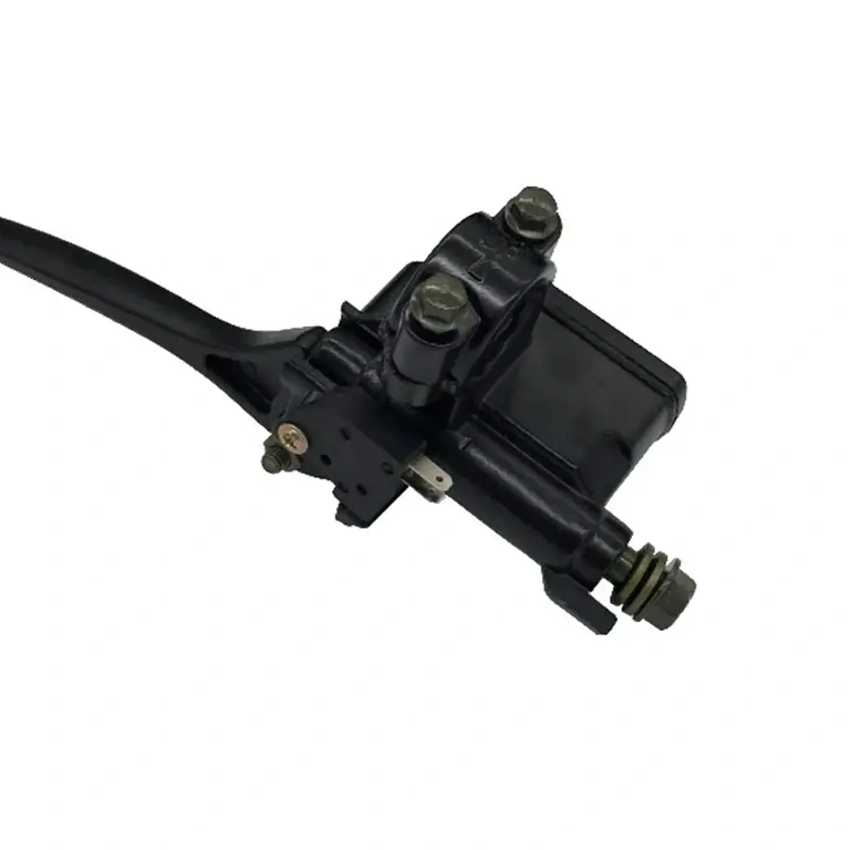 Kairės rankos hidraulinė stabdžių svirtelė 7/8 colio vairui