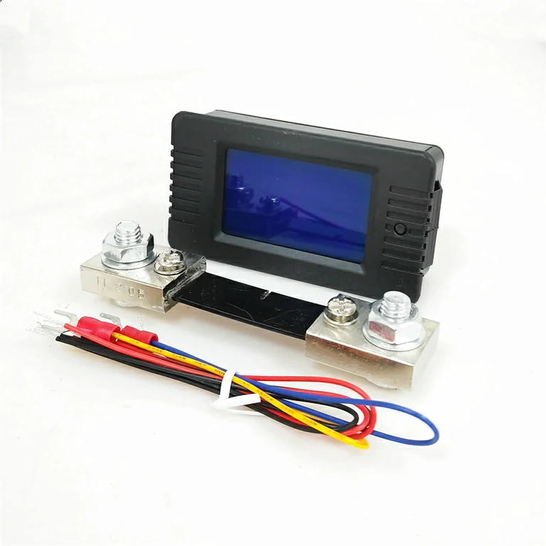 Saulės energijos skaitiklis su LCD ekranu ir foniniu apšvietimu