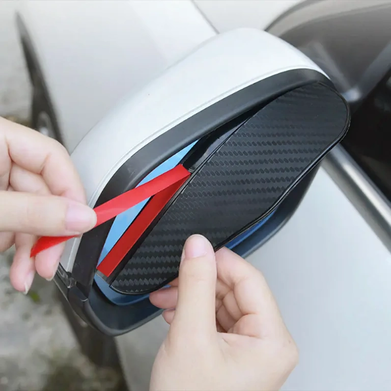 Veidrodėlių apsauga su 3M lipnia juosta Veidrodėlių apsaugos su 3M dviguba lipnia juosta tvirtam montavimui