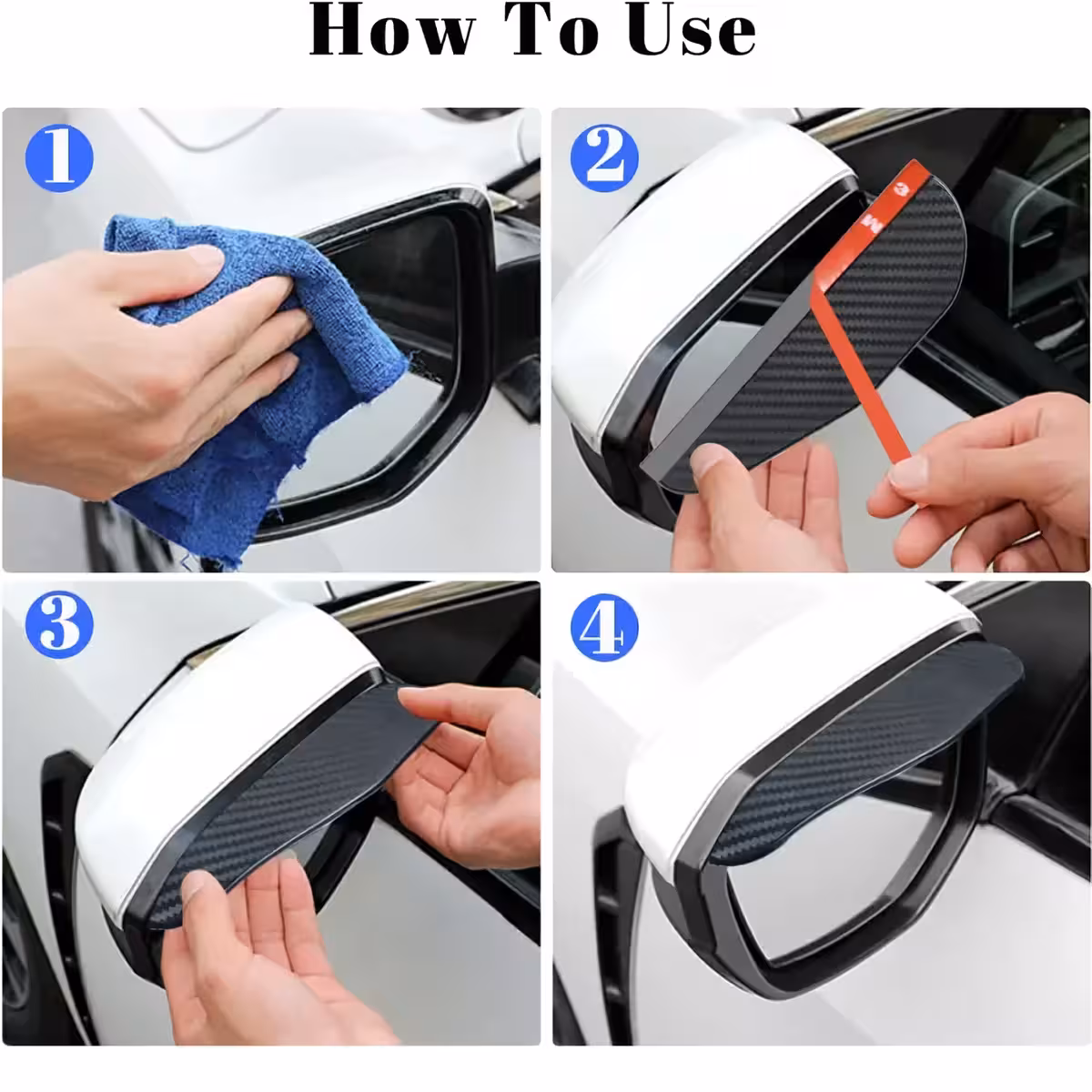 Lankstūs veidrodėlių apsaugos su anglies efektu