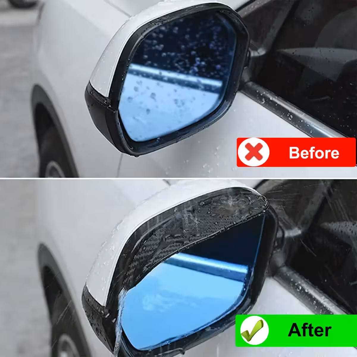 Veidrodėlių apsaugos su stipria 3M lipnia juosta