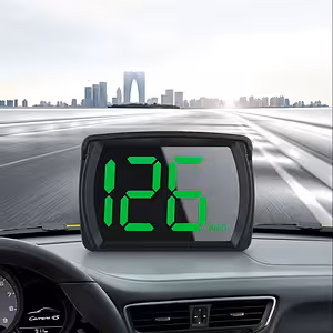 Universalus skaitmeninis GPS greičio matuoklis automobiliui ir ATV su LED ekranu ir USB maitinimu