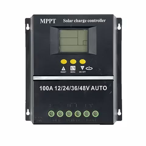 MPPT 100A saulės valdiklis SY48100A – 12V/24V/36V/48V fotovoltinėms panelėms
