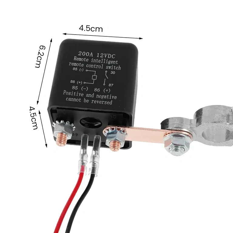 Maitinimo išjungimo jungiklis su nuotoliniu valdymu Nuotoliniu būdu valdomas baterijos maitinimo stabdymo įrenginys