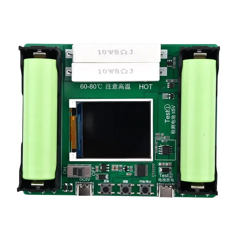 18650 baterijos įkrovimo/iškrovimo testeris Įkrovimo ir iškrovimo testeris 18650