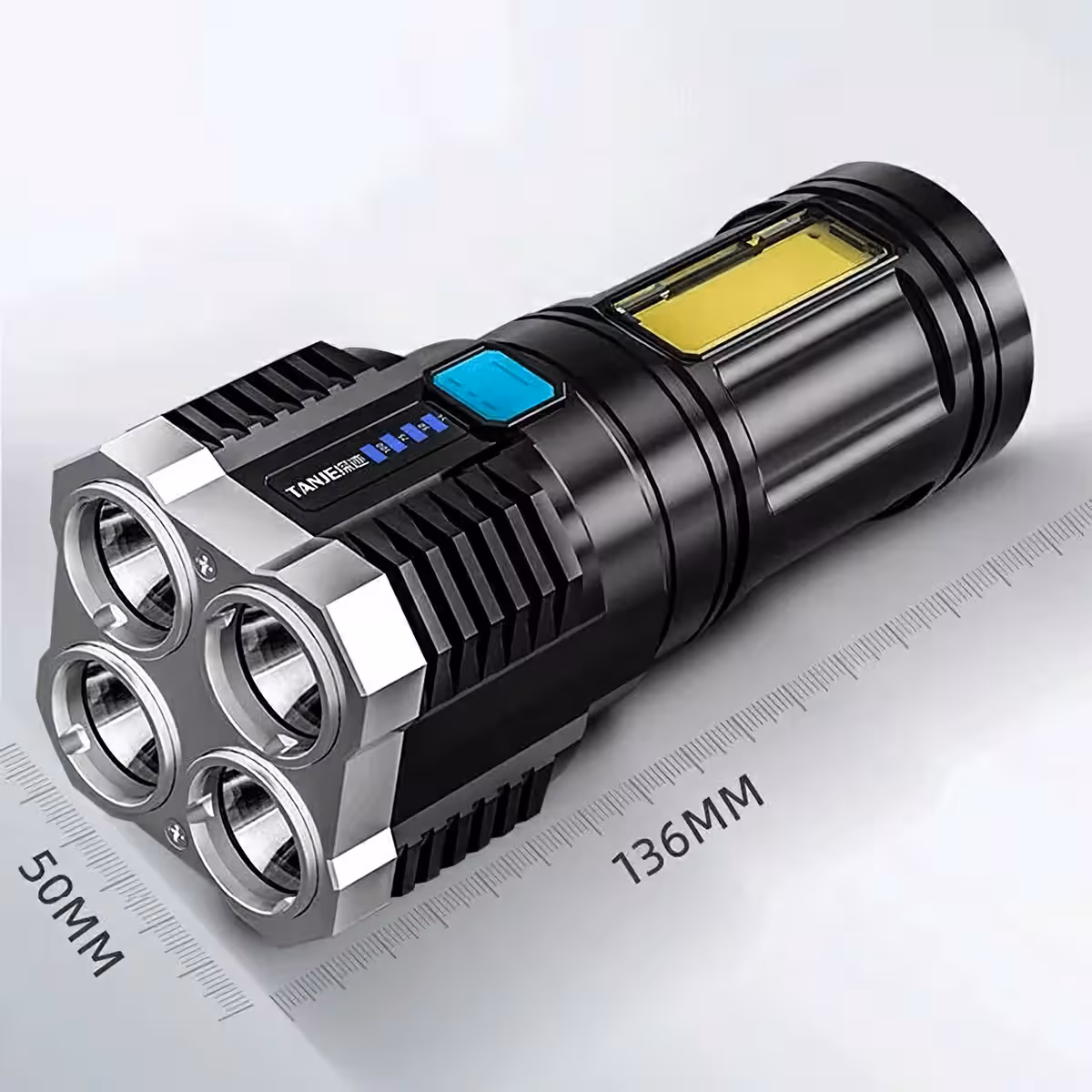 Kompaktiška LED šviesa avarinėms situacijoms