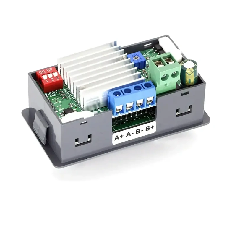 CNC valdiklio galinis vaizdas Stepper modulio terminalų vaizdas iš galo CNC sistemai