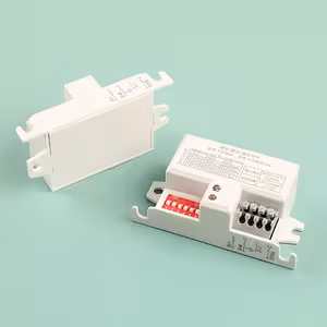 360° mikro bangų judesio jutiklis luboms – automatinis jungiklis 220V baltas