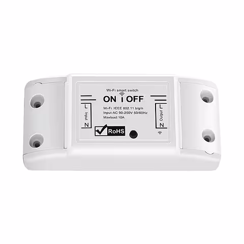 WiFi belaidė 1 kanalo relė 220V 10A – Tuya Smart Home automatizacija