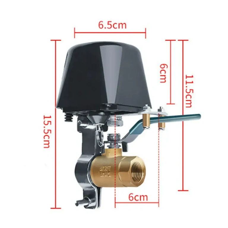Išmanusis Wi-Fi vožtuvas, kompaktiškas
