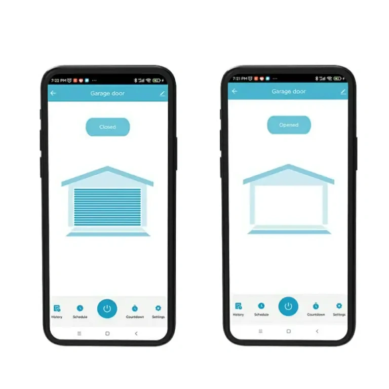 Išmanusis Tuya Smart jungiklis vartams Išmanusis WiFi jungiklis vartams atidaryti ir uždaryti per išmanųjį telefoną