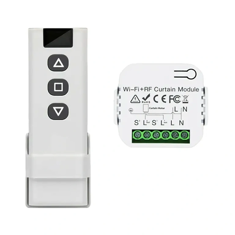 Priekinis Tuya belaidžio valdiklio vaizdas išmaniajam valdymui