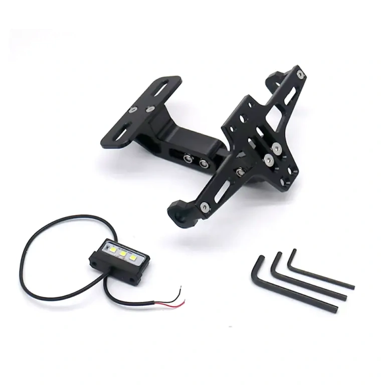 LED šviesa motociklo numerio matomumui