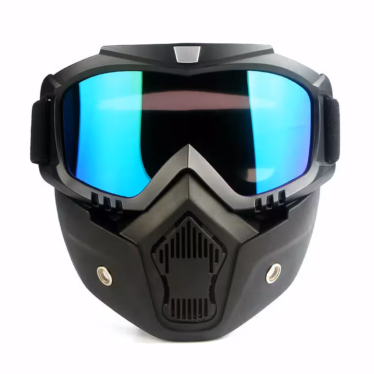 Full Face apsauginiai akiniai su kauke – Airsoft, motociklas, ATV, ekstremalūs sportai