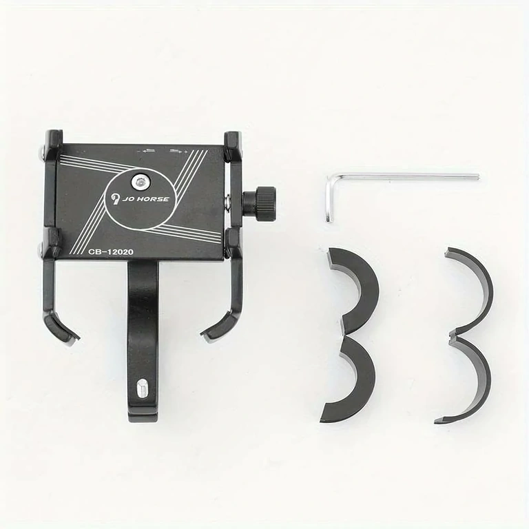 Telefono laikiklis su amortizacija elektriniams paspirtukams ir dviračiams