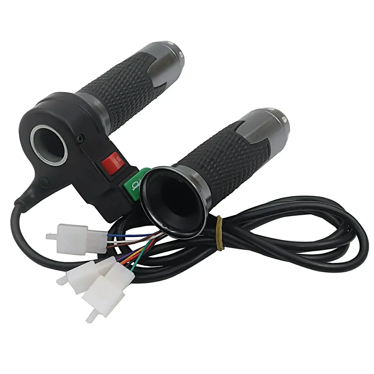 Trijų greičių rankenėlė montuojama ant vairo