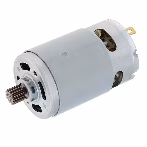 DC variklis RS-550VC 9V-12V 12 dantų – idealus elektriniams gręžtuvams, atsuktuvams, RC ir DIY projektams