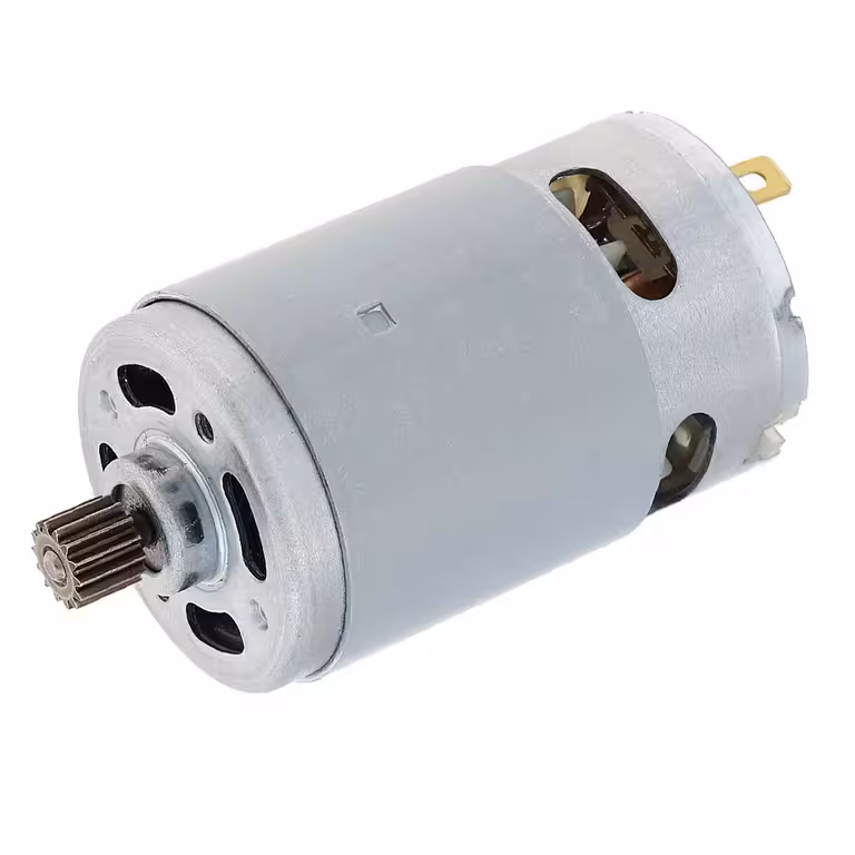 DC variklis RS-550VC 9V-12V 12 dantų – idealus elektriniams gręžtuvams, atsuktuvams, RC ir DIY projektams