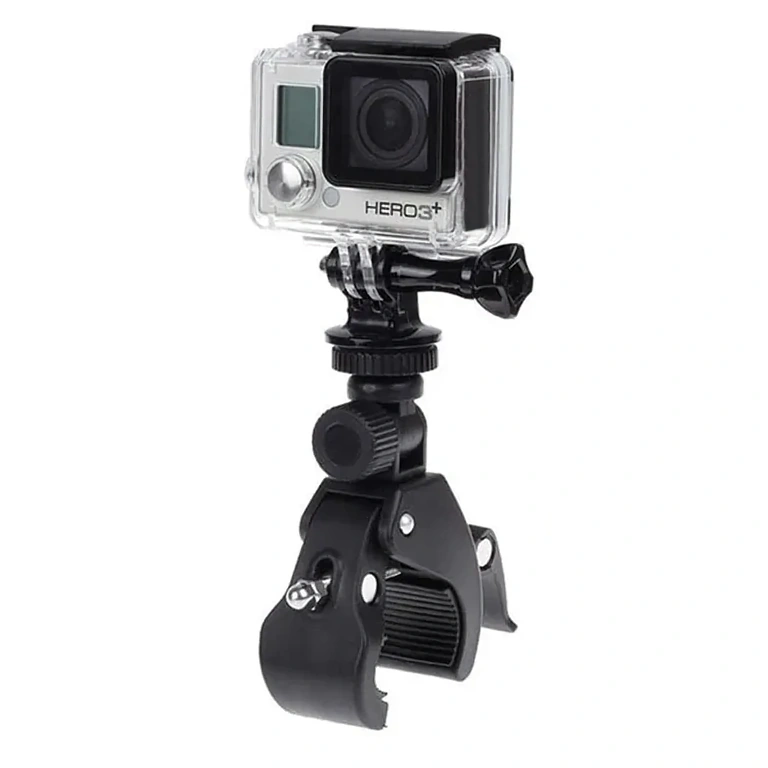 GoPro laikiklis ant dviračio vairo, stabilus ir tvirtas