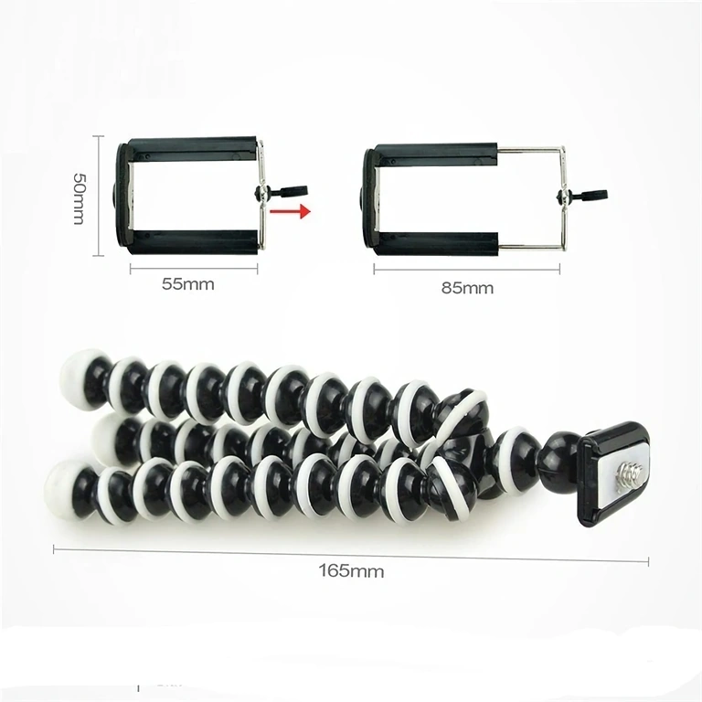 Kompaktiškas ir lengvas trikojis Kompaktiškas, lengvas trikojis, idealus naudoti kelionėse