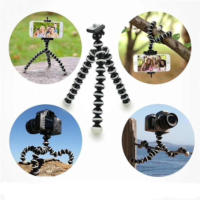 Universalus trikojo tvirtinimo mechanizmas Universalus 1/4 varžto tvirtinimo mechanizmas saugiam prietaiso fiksavimui