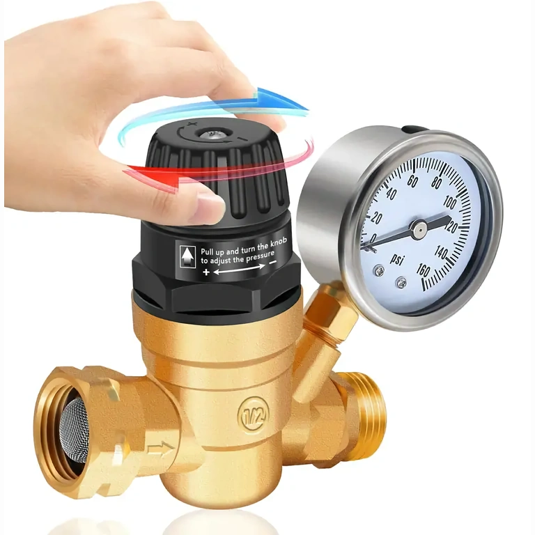 Vandens slėgio reguliavimo vožtuvas Reguliuojamas vožtuvas vandens slėgio kontrolei buitiniuose ir pramoniniuose įrenginiuose