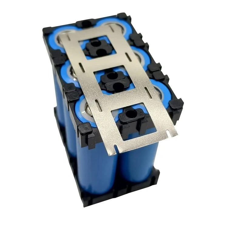 Taikymas 18650 baterijoms Nikelio juosta pritvirtinta prie 18650 elementų