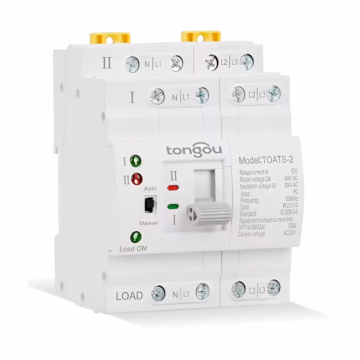 Trifazis ATS skirtas maitinimo valdymui saulės fotovoltinėse sistemose