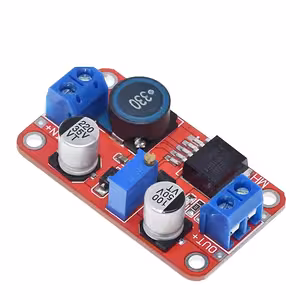XL6019 DC-DC Boost Converter modulis 5A – reguliuojama įtampa 3V–35V į 5V–40V