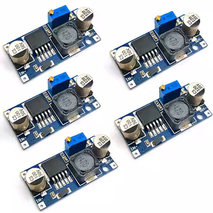 Rinkinys 5 LM2596S DC-DC Step-Down 3A reguliuojamos įtampos Buck Converter moduliai