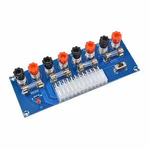 ATX PC maitinimo šaltinio adapteris 12V 5V – plokštė konversijai stacionariam kompiuteriui