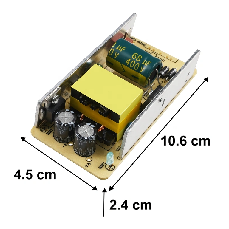Plonas 24V LED šaltinis LED juostoms 24V slim LED maitinimo šaltinis, idealus LED juostoms