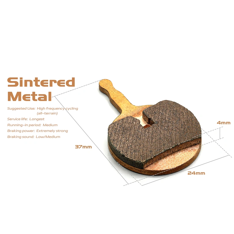 Detalus AVID BB5 metalinių stabdžių kaladėlių vaizdas