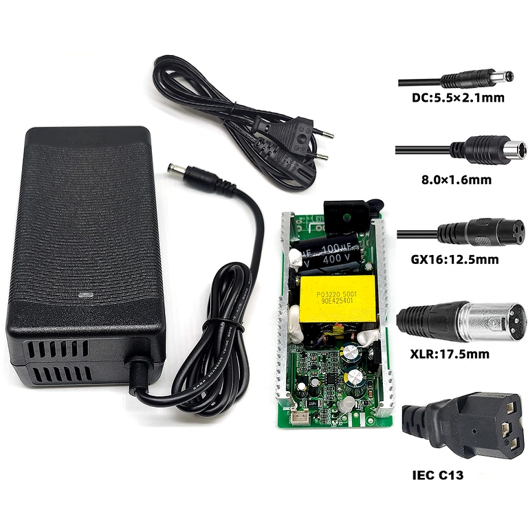 60V–67,2V 2A įkroviklis, suderinamas su įvairiomis elektrinėmis transporto priemonėmis: CityCoco, Harley, paspirtukais ir dviračiais