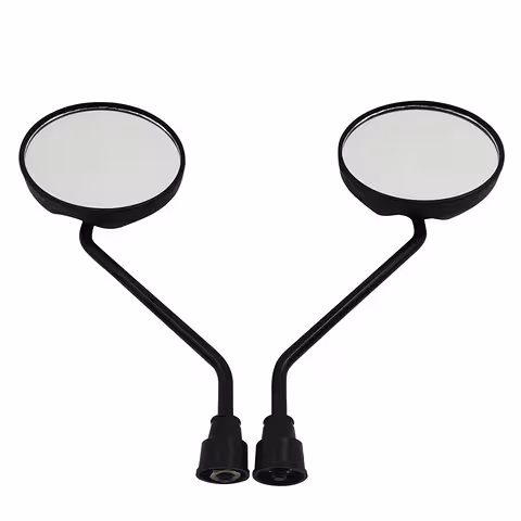 Citycoco ir Harley elektrinio motorolerio veidrodėlių komplektas – retro veidrodėliai 8mm
