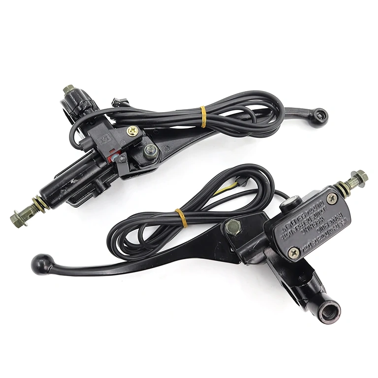 Pilnas stabdžių rankenėlių rinkinys elektriniam paspirtukui, abiejoms pusėms