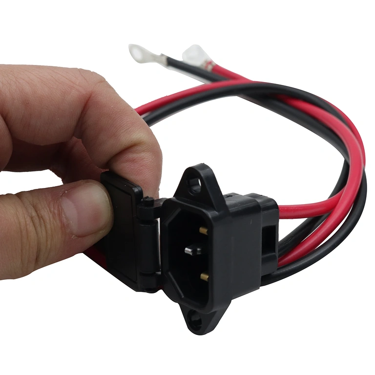 Įkrovimo jungtis Citycoco ir Harley elektriniams paspirtukams