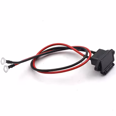 Citycoco ir Harley elektrinio motorolerio baterijos maitinimo kištukas – įkrovimo kabelis 60 cm
