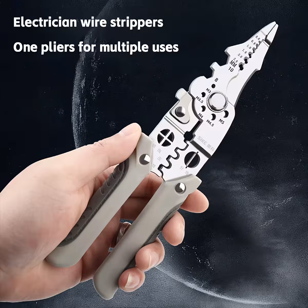 Plonas „long-nose“ galiukas tiksliems darbams ankštose vietose