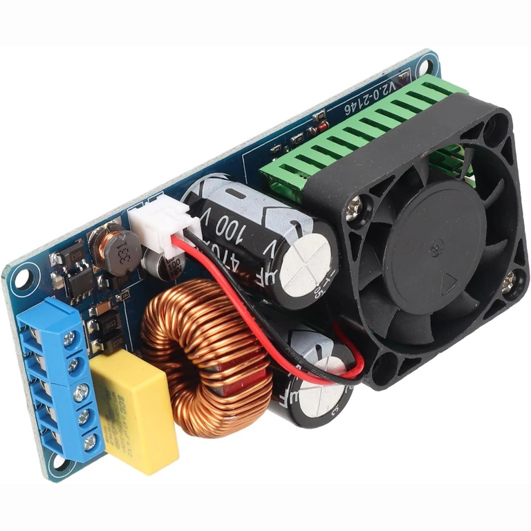 Mono stiprintuvo 500W IRS2092 plokštės detalė