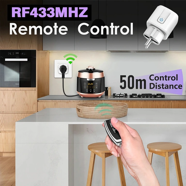 Veikimas kaip jungiklis – vienas paspaudimas įjungia, kitas išjungia