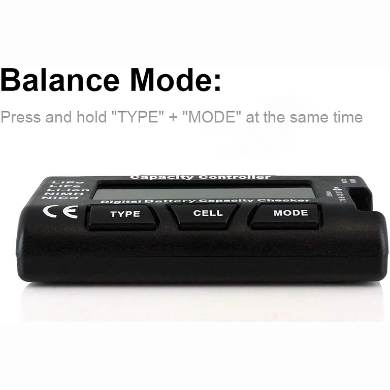 Skaitmeninis visų tipų 2-7S baterijų testeris, tikslumas 0,001V