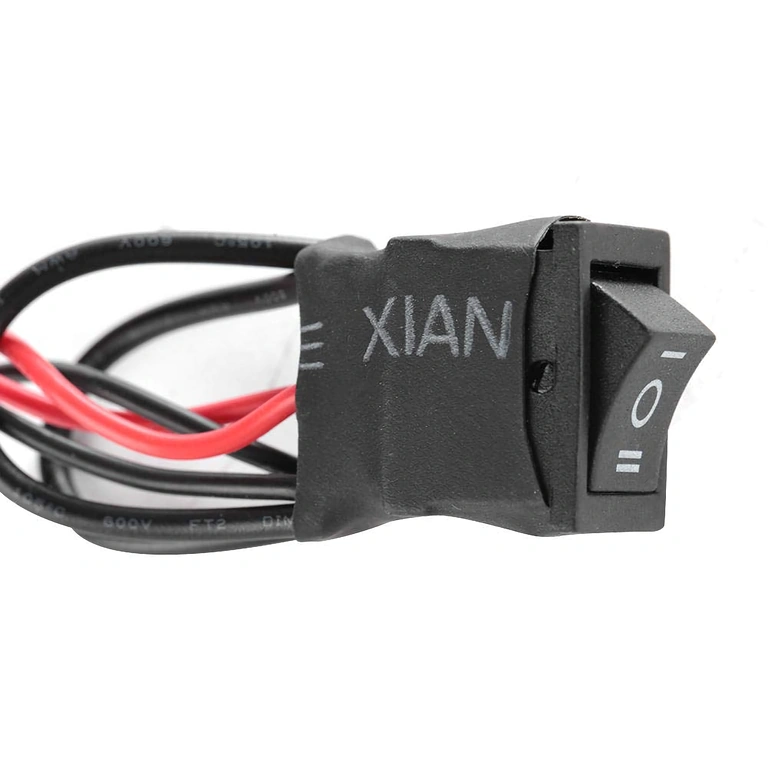 DC variklio valdiklio krypties inversijos mygtukas