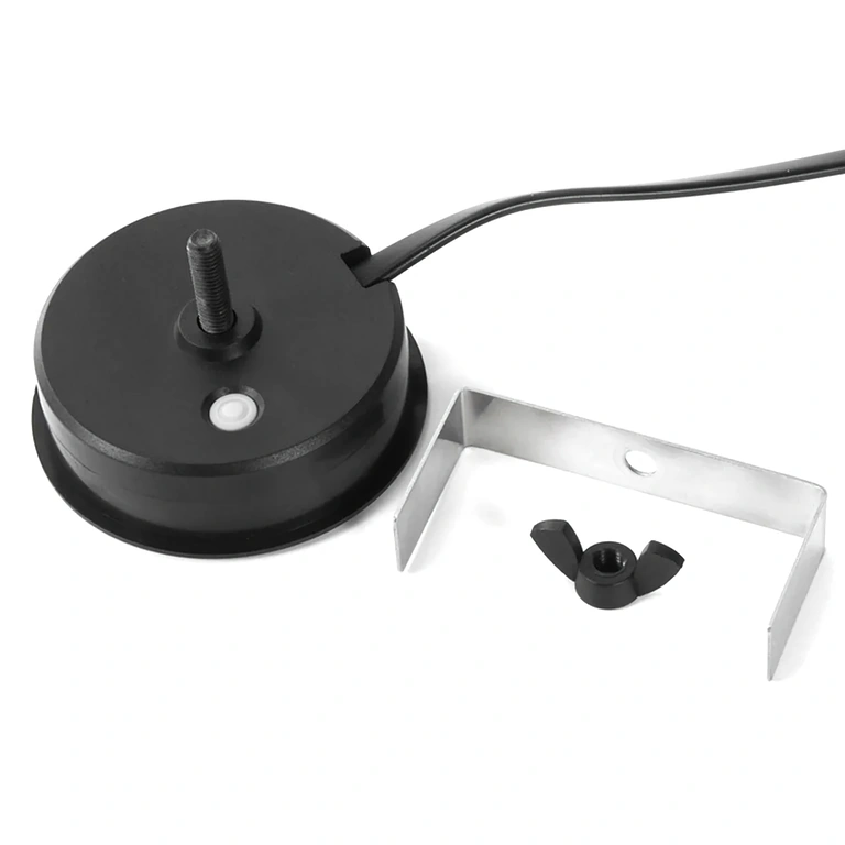 Apvalus modulis su baterijos procentų ir voltmetro ekranu, suderinamas su Li-ion ir LiFePO4 12V–72V dviračiams, paspirtukams ir motoroleriams