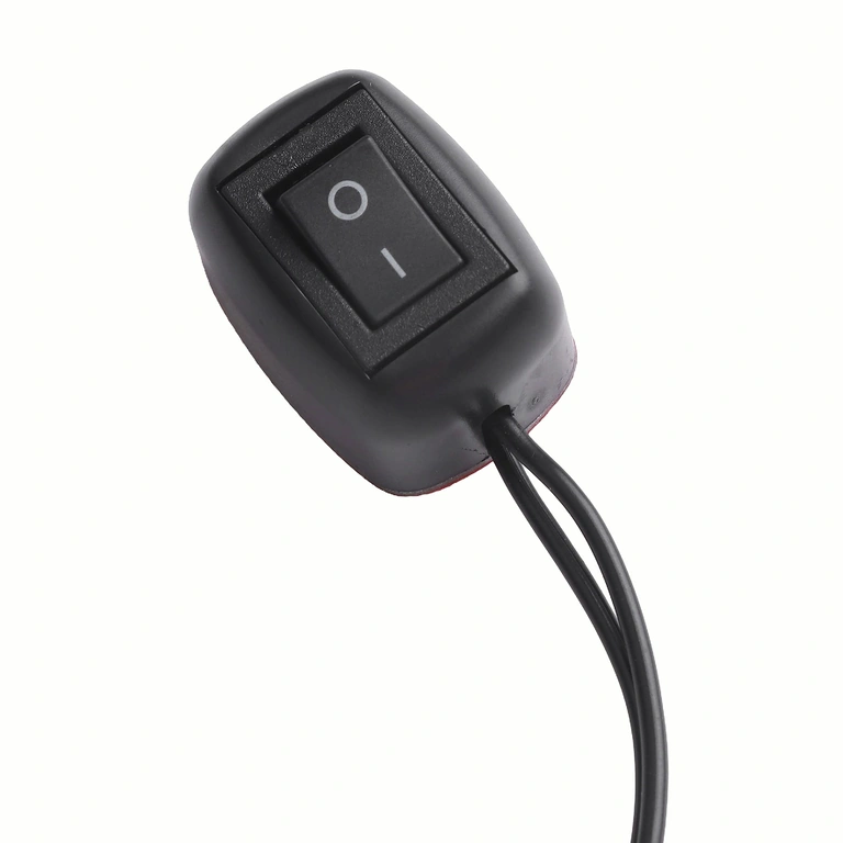 ON/OFF jungiklis paviršiniam montavimui, priekinis vaizdas