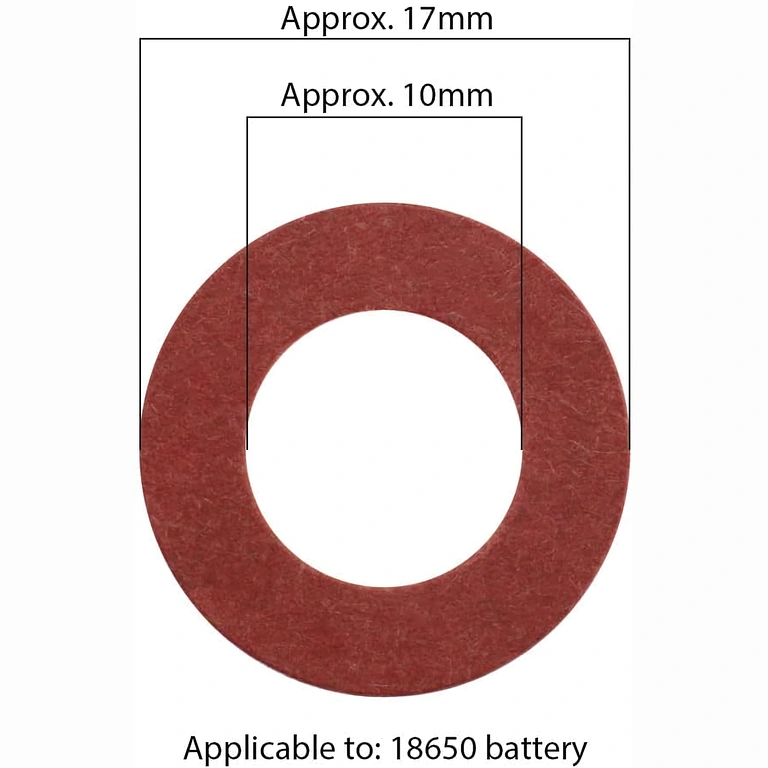 Tikslūs 17,8x10,5x0,3 mm 18650 izoliacinio popieriaus matmenys
