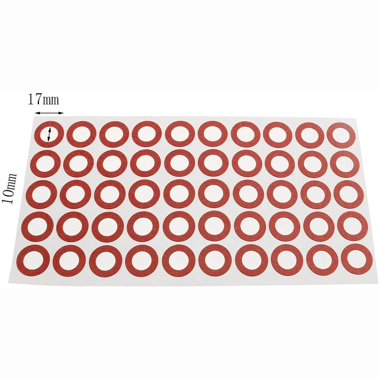 Raudonas izoliacinis popierius 18650 baterijų anodo taškui