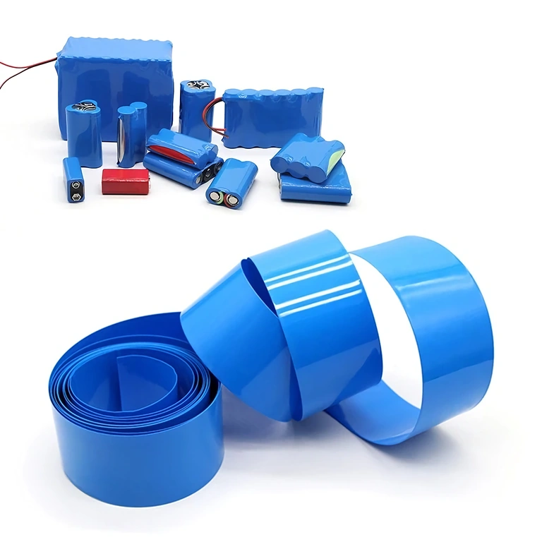 Cellpack mėlynas termodžiovinimo plėvelė 18650 baterijoms