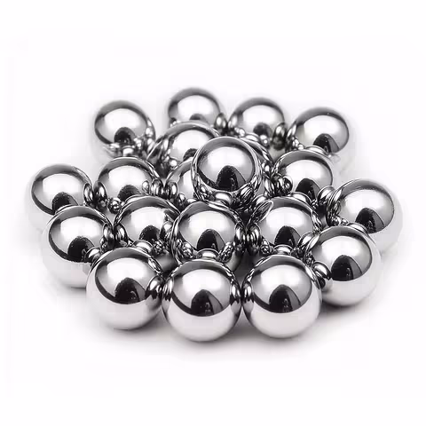 Premium plieninės rutuliukės guoliui – 100% apvalios, dydžiai 6mm, 8mm, 10mm, 12mm
